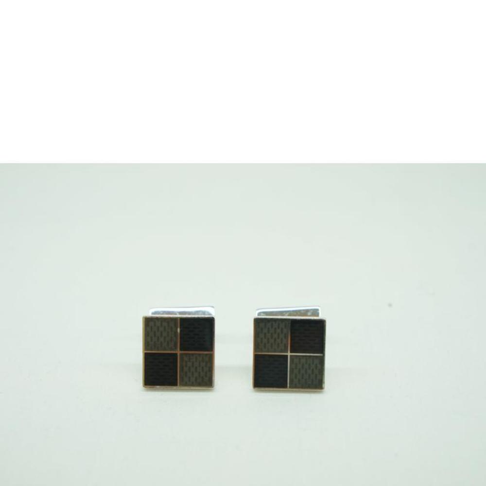 Louis Vuitton Bouton De Manchette Cufflinks Damier Brown